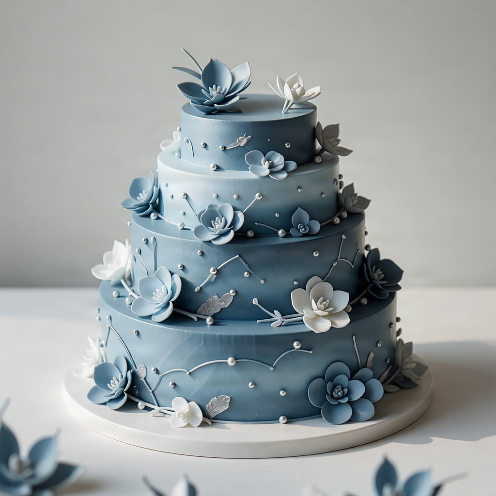 Custom decorated designer cake for Saanvi Bakery.
